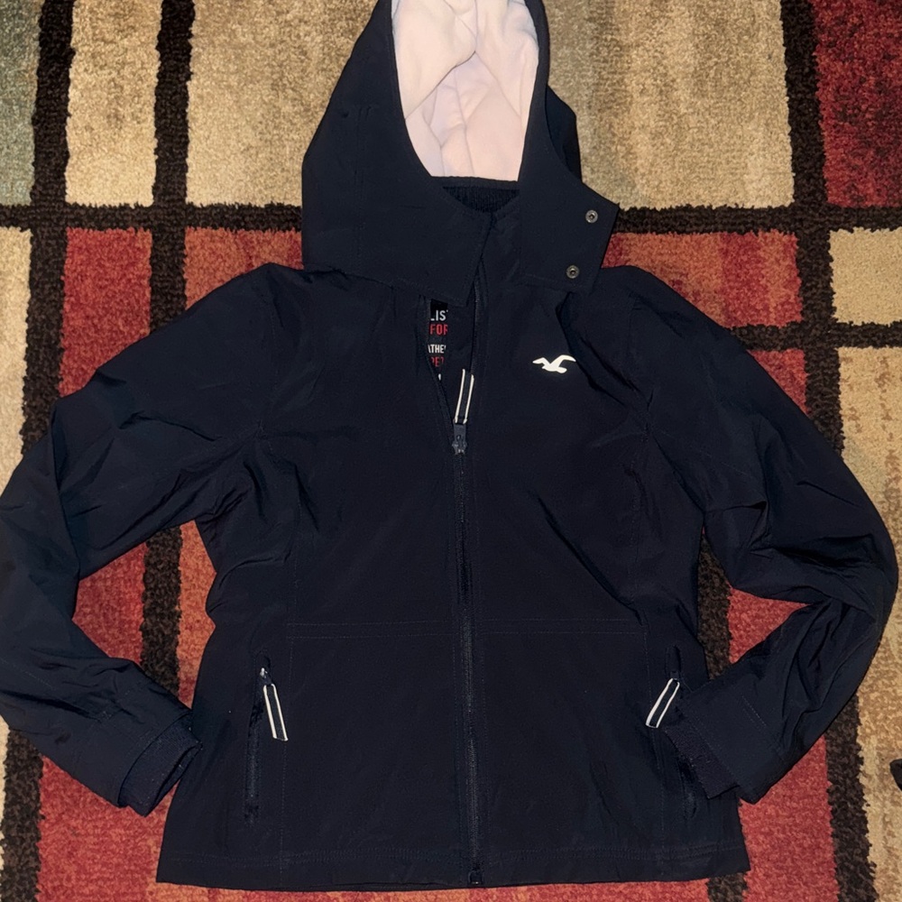 Girls Hollister All-Weather Collection stretch jacket